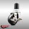 Service Caster 3 Inch 316SS Hard Rubber Swivel 1-7/8 Inch Expanding Stem Caster with Brake SCC SCC-SS316EX20S314-HRS-TLB-178 - alternate 4